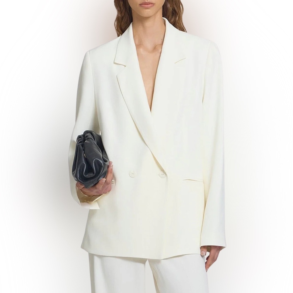 VIKTORIA & WOODS WINGMAN BLAZER IVORY